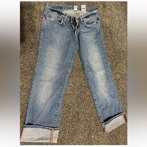 Lucky Brand Blue Ankle & Cropped Jeans